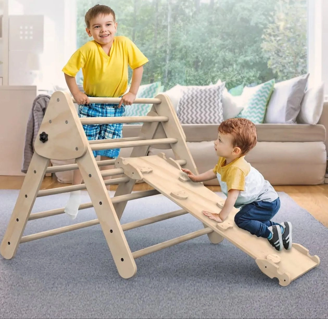 Climbing Set - Natural 12 months