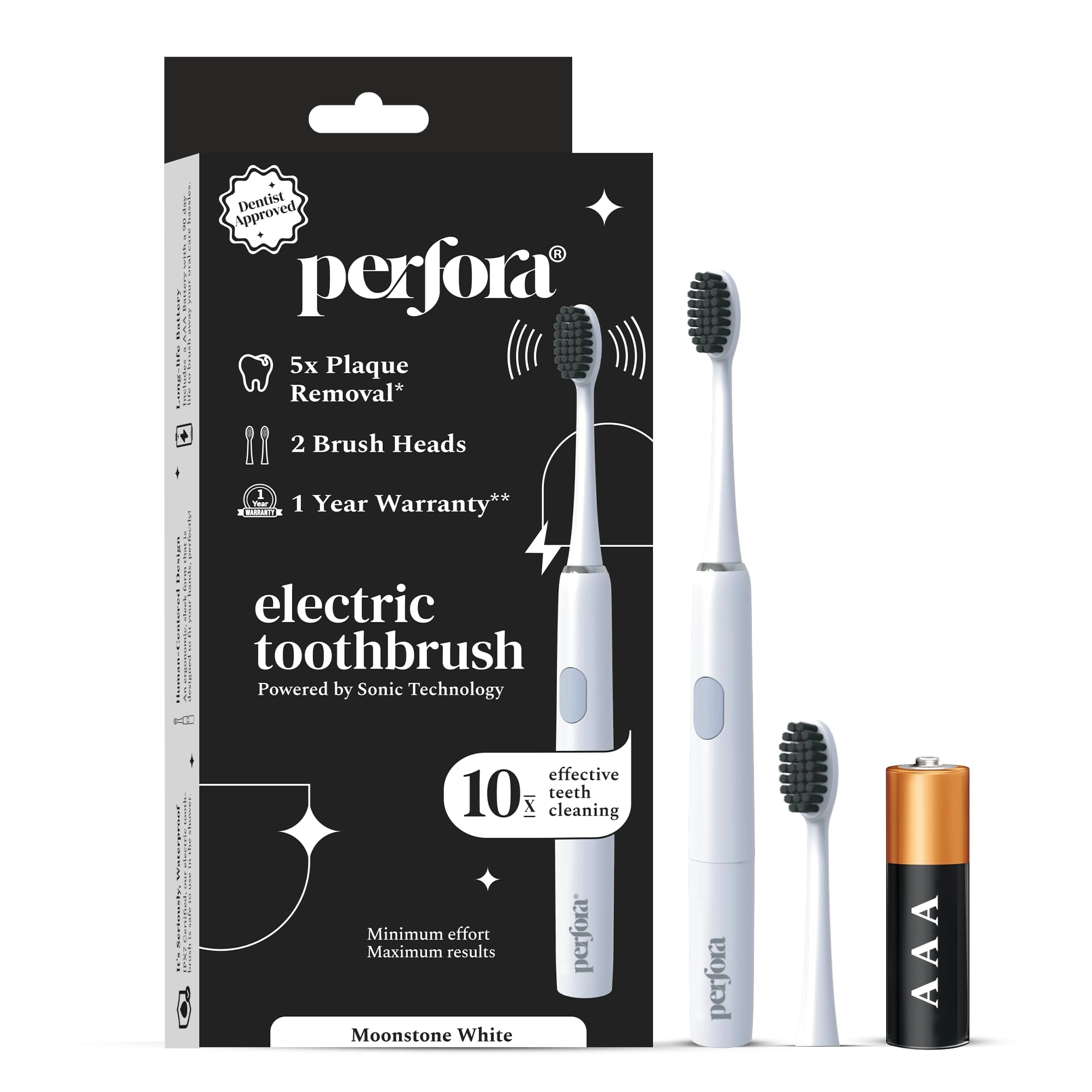 Electric Toothbrush 002 - AAA Powered 90 Days Battery Life