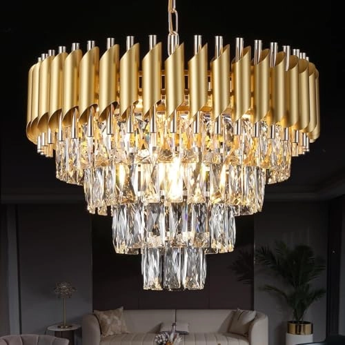 J0023-550 SQ - 550mm 4-Tier Chandelier