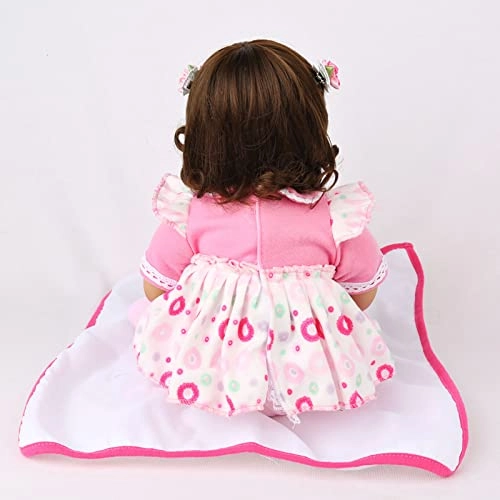 Reborn Baby Doll - 18 Inch 45cm Soft Vinyl Girl