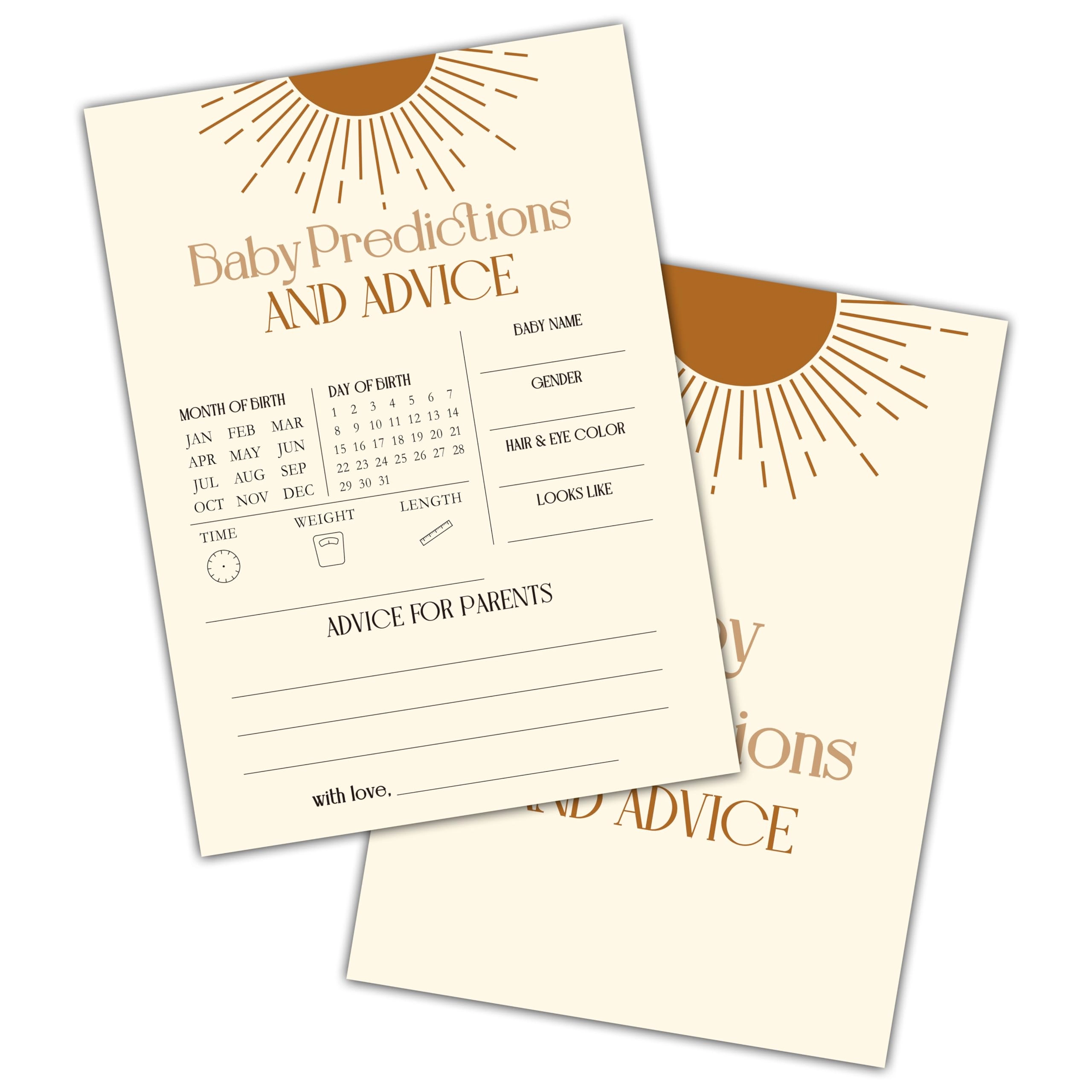 Tedea Baby Predictions and Advice - Adult 25 piece(s)