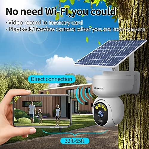 Wireless Solar Outdoor Camera 1080p