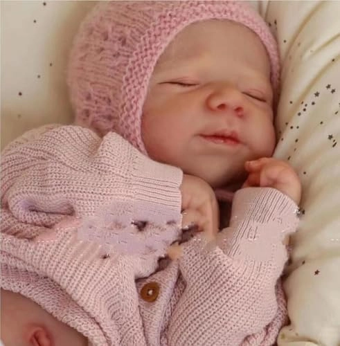 Reborn Baby Doll - 18" Silicone Vinyl Full Body