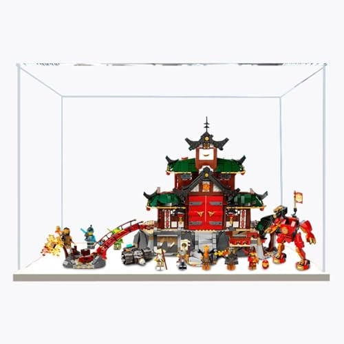 LEGO Figures Display Box - Ni-nja Do-jo Temple Mas-ters of Spinjit-zu