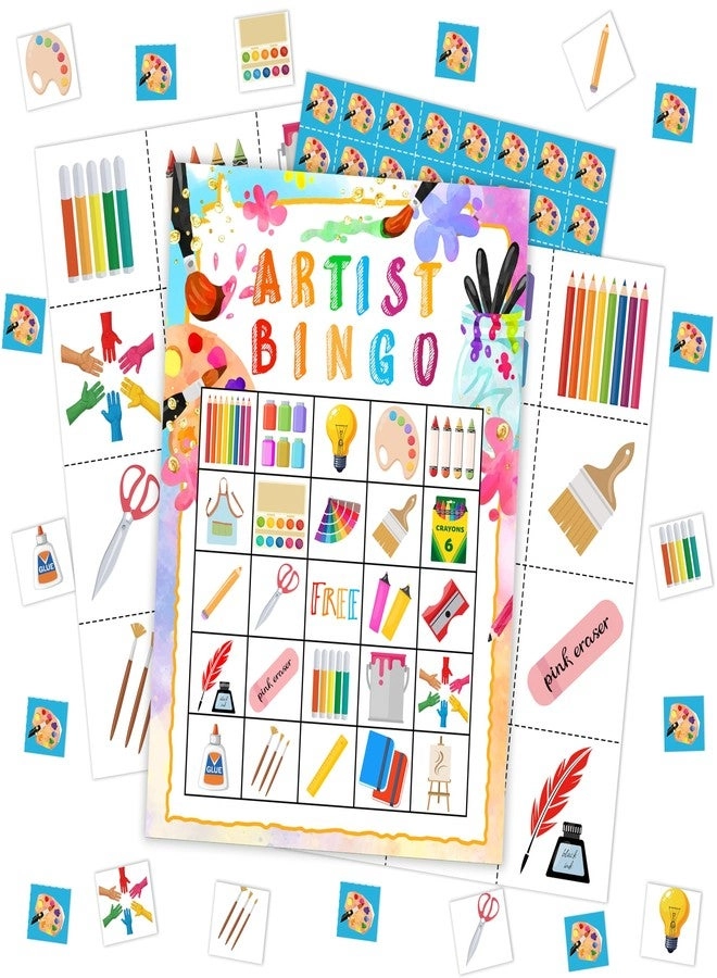 Art Party Bingo - Adults 24