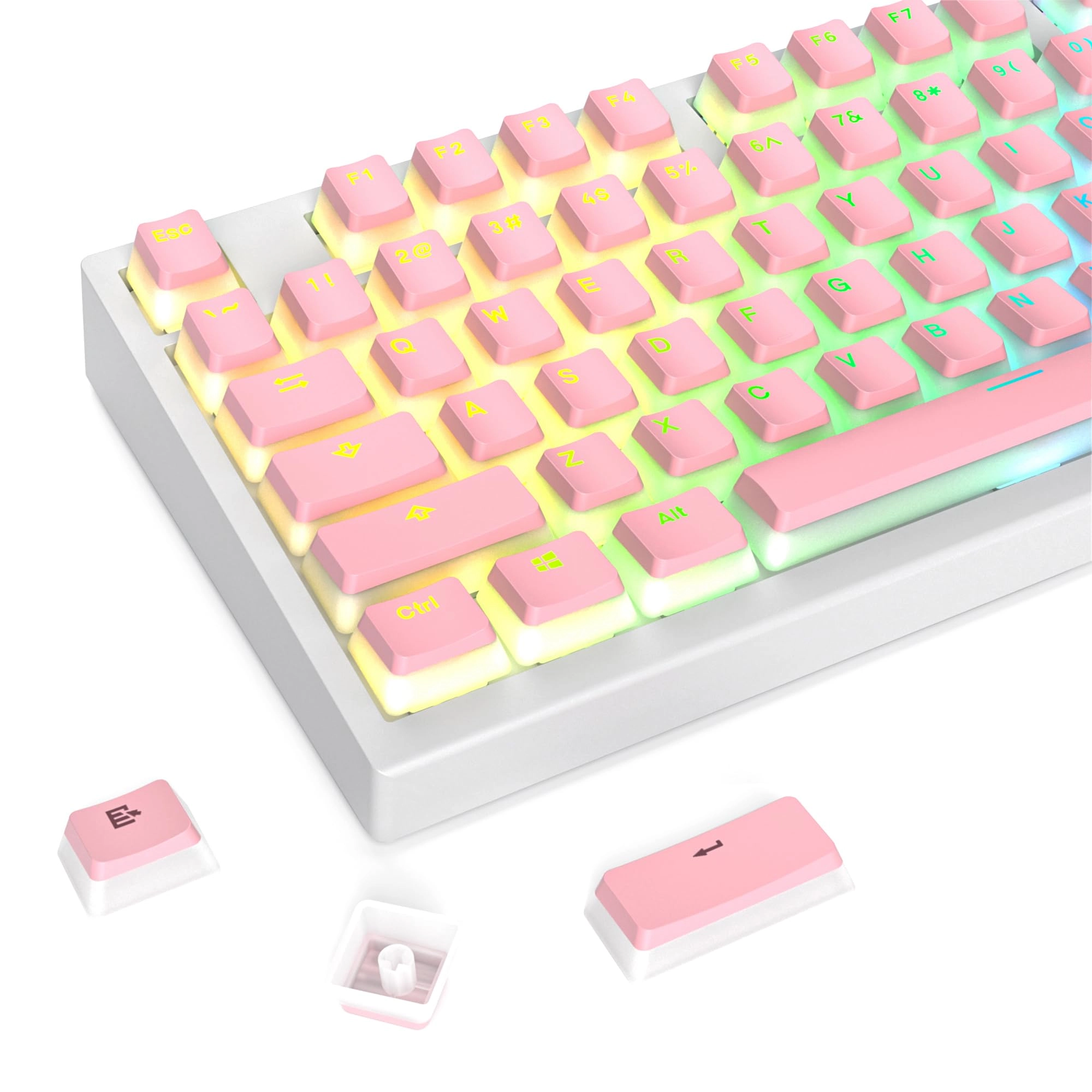 Punk Pudding Keycaps - US Layout