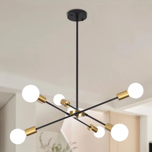 Modern Living Room Chandelier - Dimmable