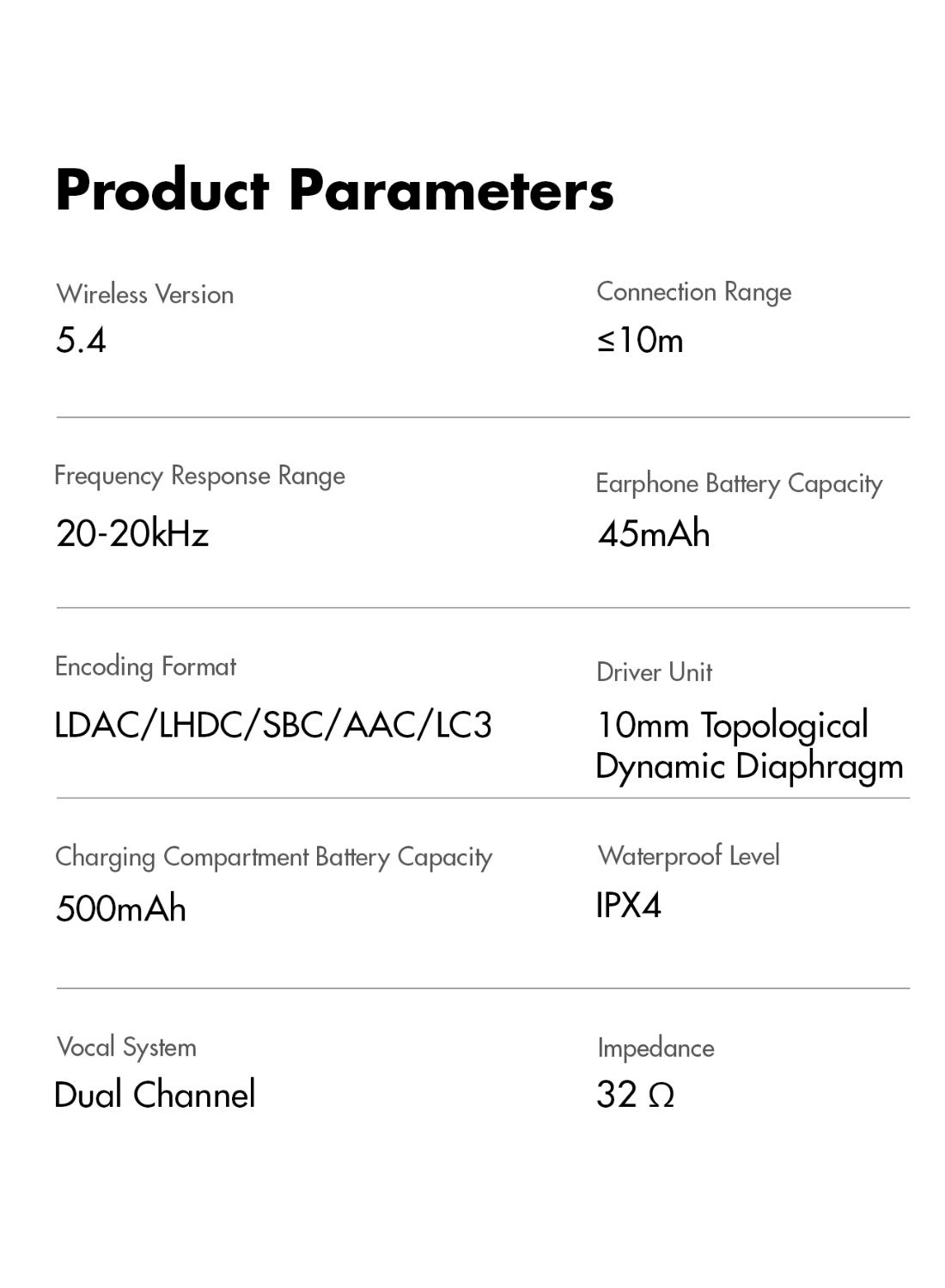 OpenFree Wireless Earbud