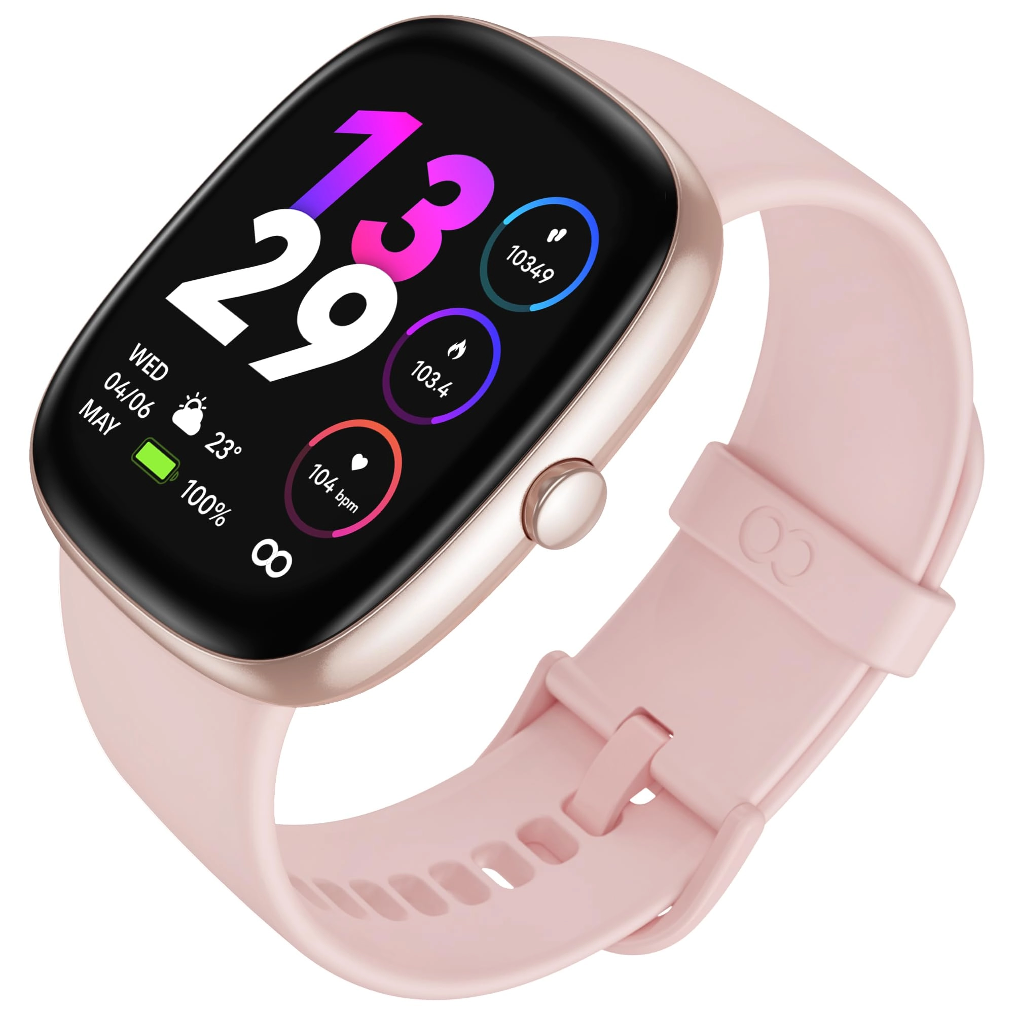 anyloop Fitness Tracker - 1.69'' 24/7 Heart Rate Blood Oxygen Monitor