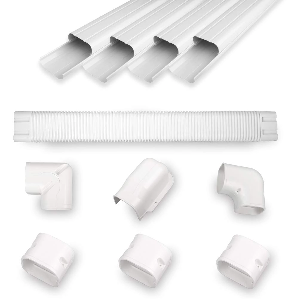 Line cover set - 4" 16.5Ft PVC