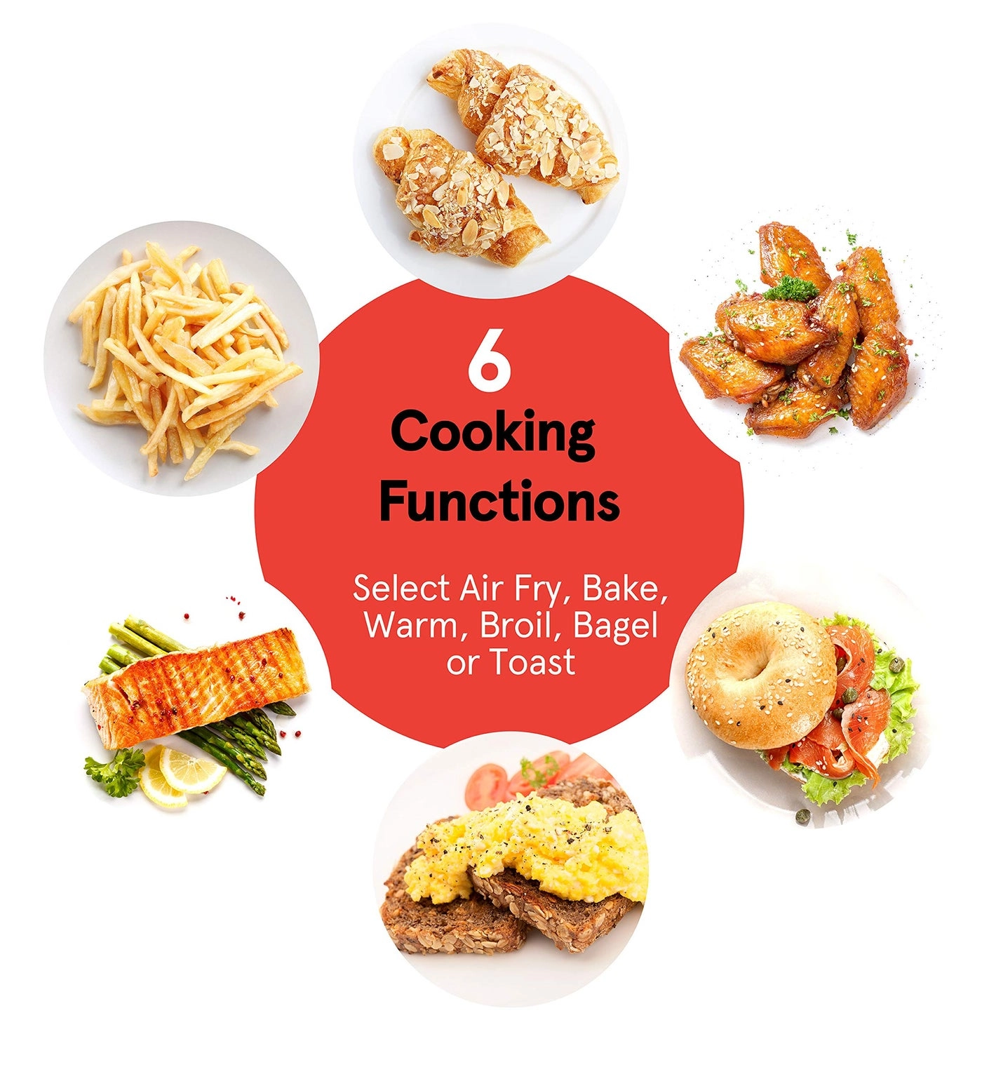 GTF7350 - 6-in-1 Multi-function Air Fryer Oven