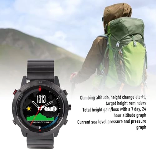 Diving Barometer Smartwatch Ti Alloy