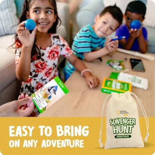 Scavenger Hunt: Animal Traits - 4 years and up