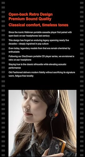 Old Fashioned Wired Headphone