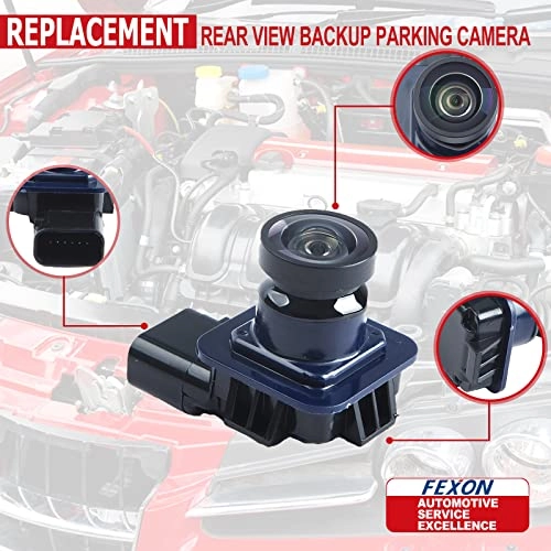 Rear View Backup Parking Camera - Compatible with 2013 2014 2015 2016 Ford Fusion