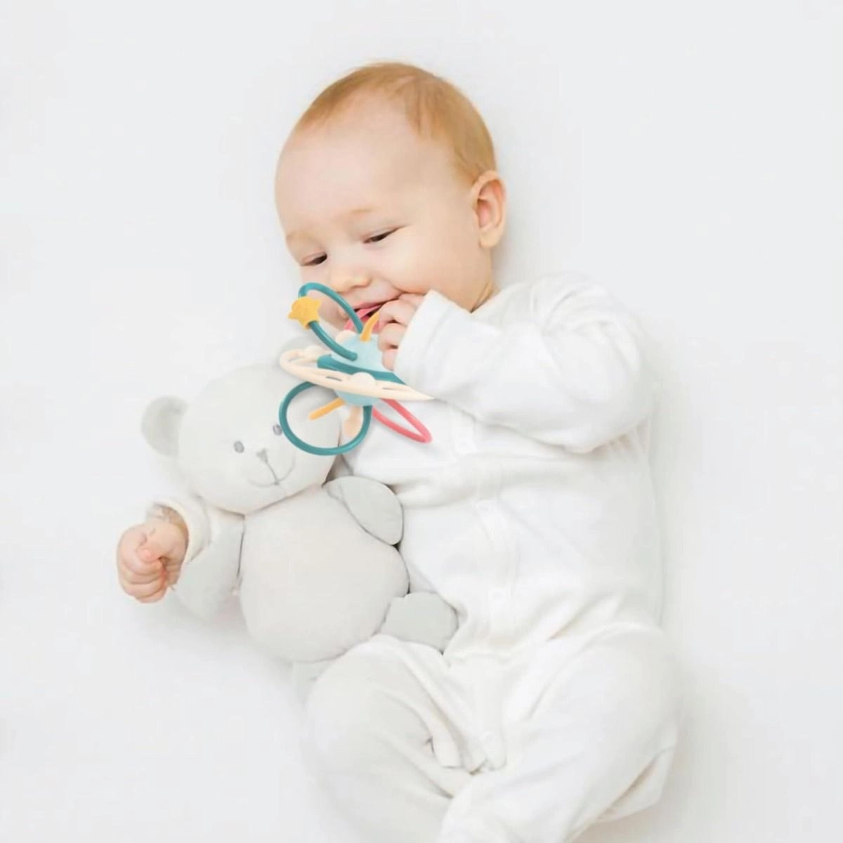 Spinny Rattle & Teether Activity Ball - 6 months BPA free