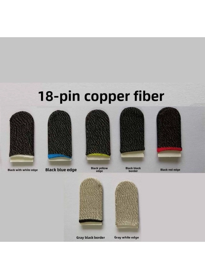 Feizhi Game Finger Set - 24 Needle White Copper Fiber