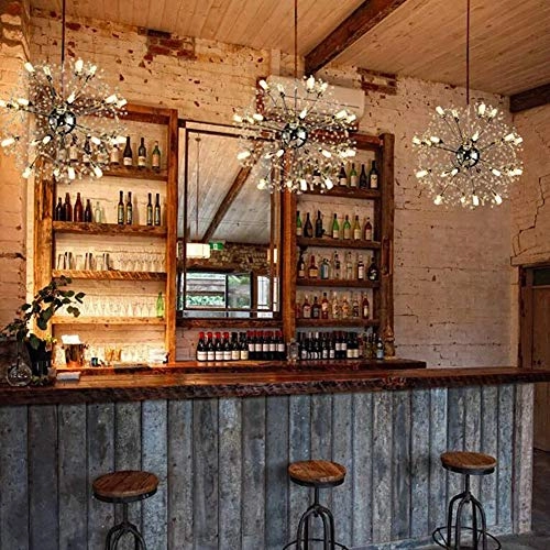 Dandelion Crystal Chandelier - Chrome 80cm