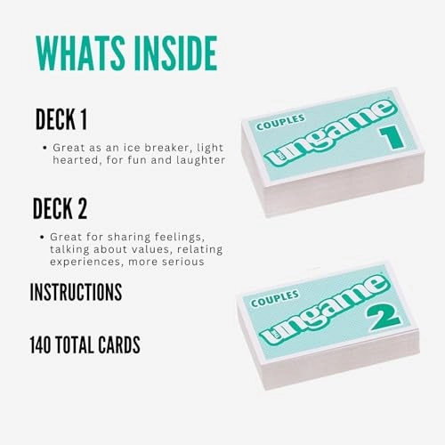 Pocket Ungame: Couples Version - Card Game