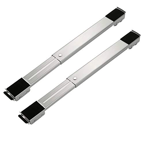 Telescopic Washing Machine Refrigerator Stand - 45-70cm adjustable 24 wheels