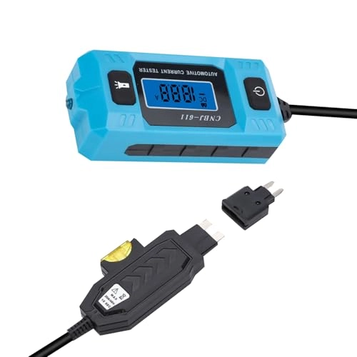 TECKEEN Current Tester - 0.01A-19.99A LED display