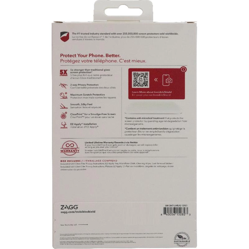 Privacy Tempered Glass Screen Protector for iPhone 13 Pro Max