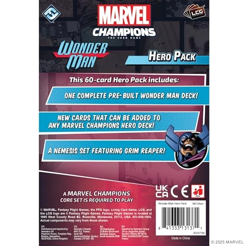 Marvel Champions: The Card Game: Wonder Man Hero Pack