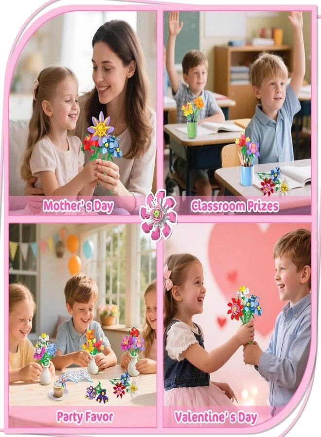 Flowers Mini Building Block Toy - 789 pcs