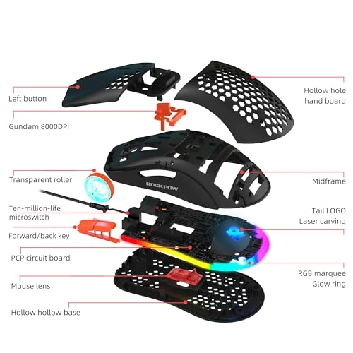 Gaming Keyboard and Mouse Combo - Wired