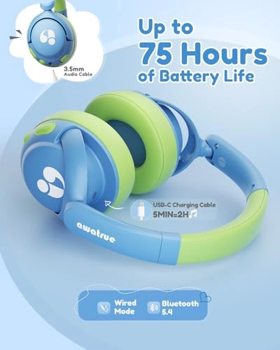 Children's Bluetooth Headphones Wireless Headphone