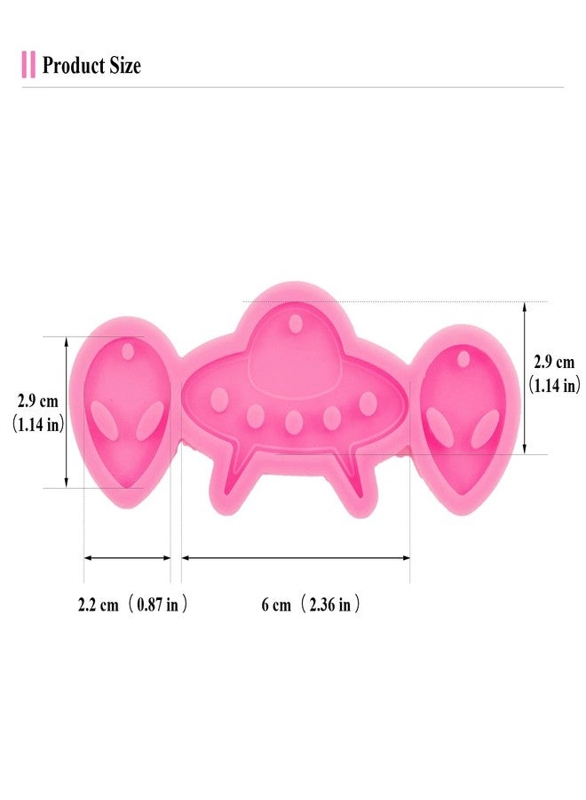 Mini Alien Earrings Mold - Resin Silicone