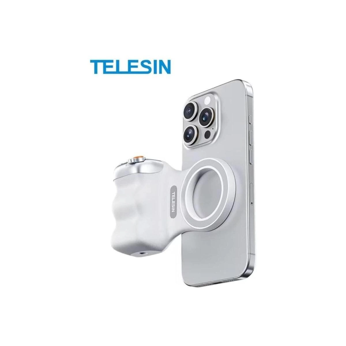 Tradeo Ringo Magnetic Water Bottle - Phone Stand MagSafe Compatible White