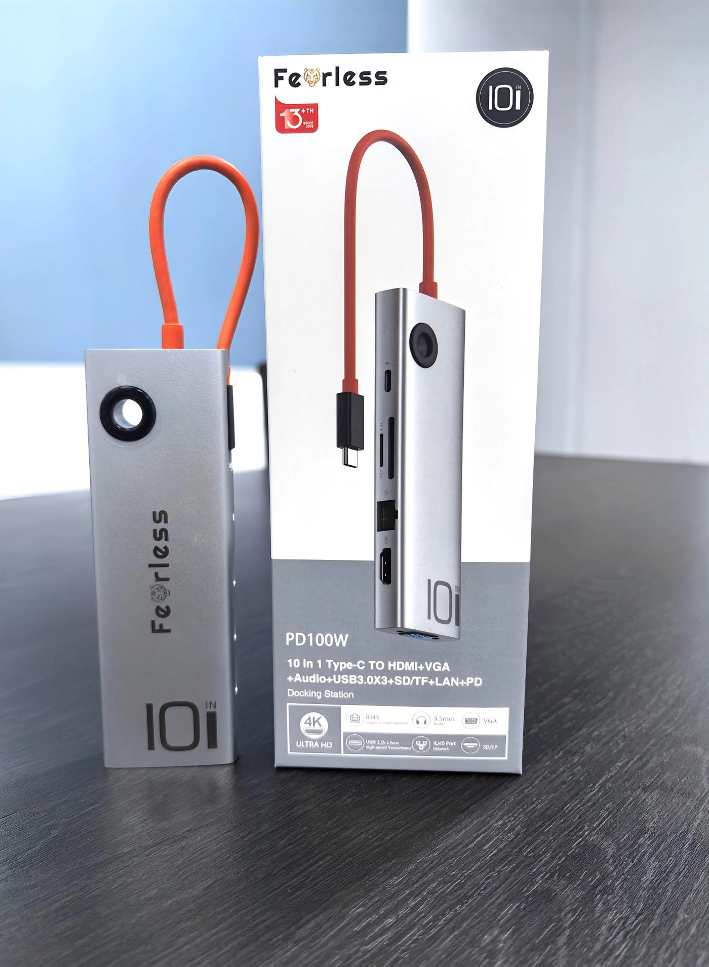 Fearlex 10 in 1 Docking Station - USB Type C