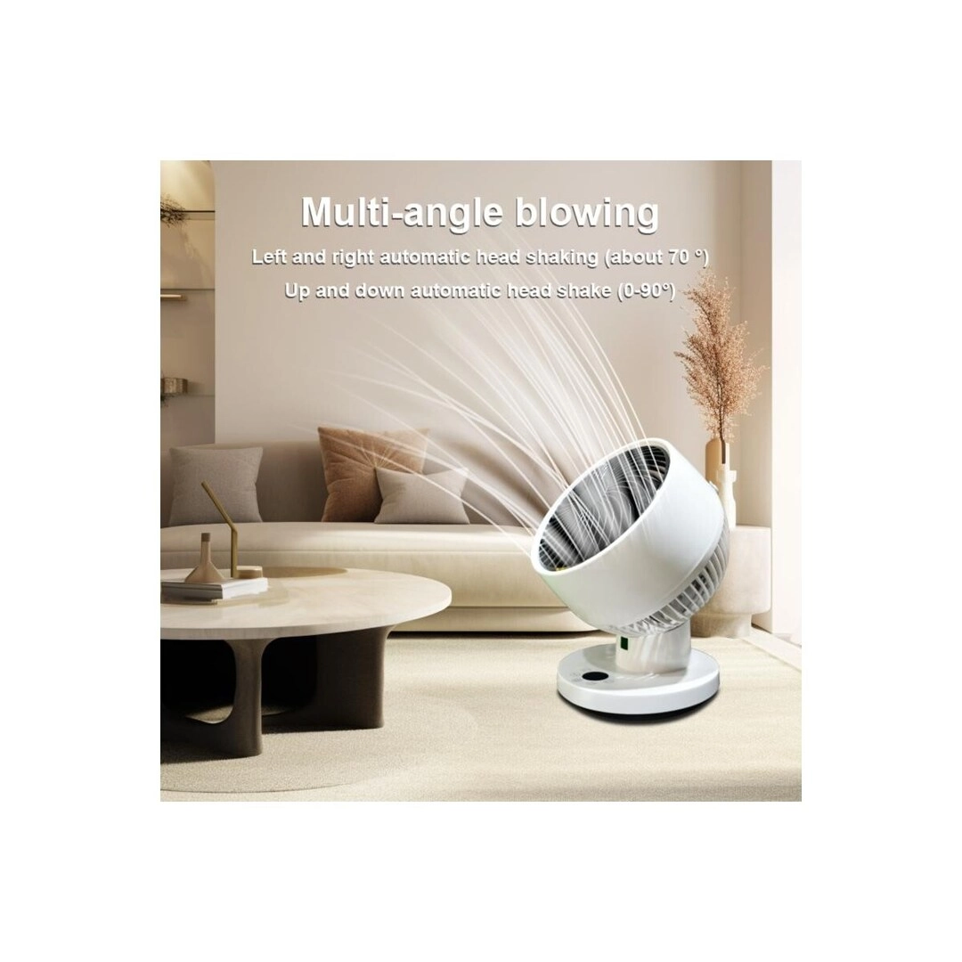 Desk Fan - 6000 mAh 19h Rechargeable