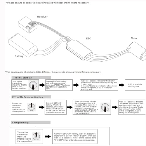 40A ESC - 2-6S 5V 3A BEC