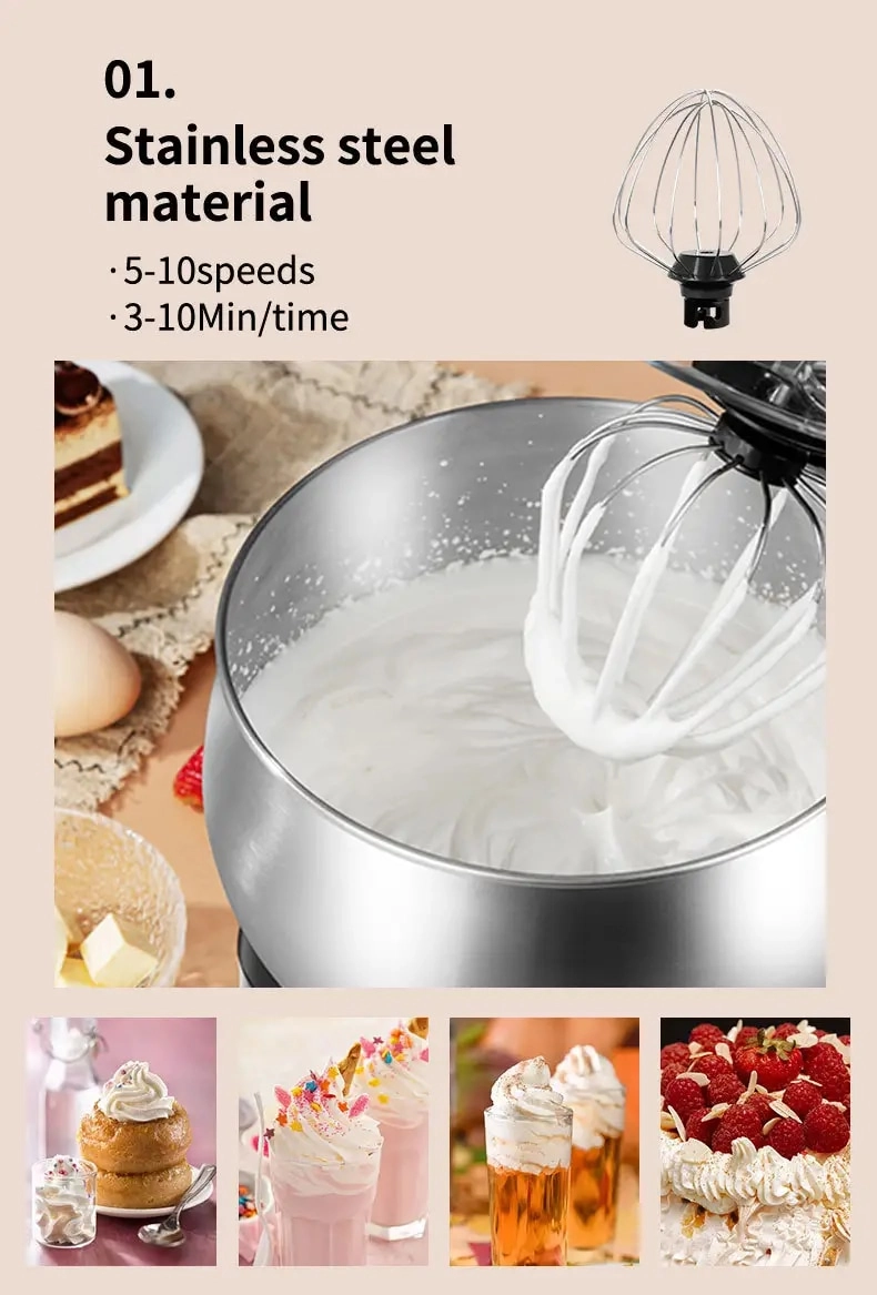 Kitchen Stand Mixer - 8 L
