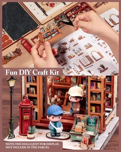 Book Nook Kit - 3D Wooden Puzzle LED