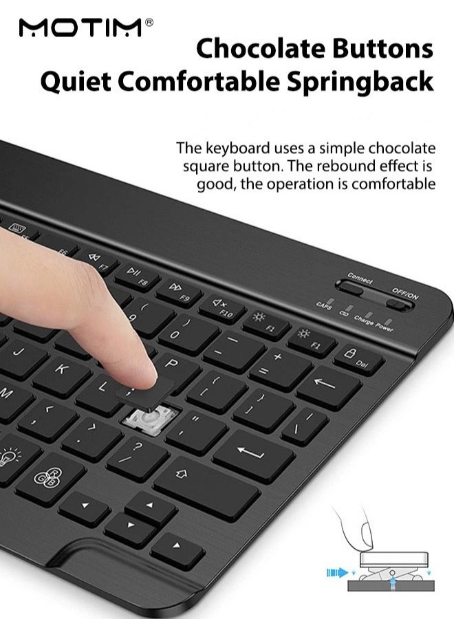 Ultra-Slim Bluetooth Keyboard - AR/EN Wireless