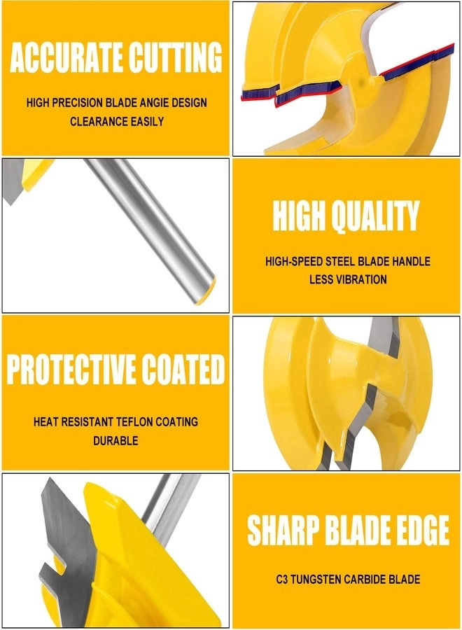 45 Degree Lock Miter Router Bit