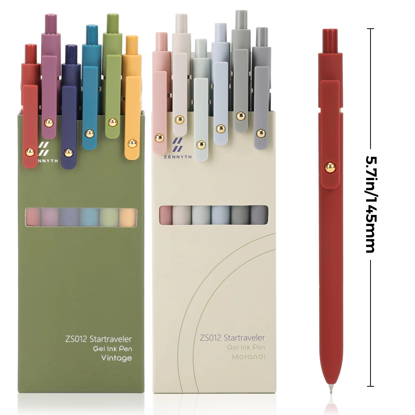 Gel Pen - 12 Pcs 0.5mm