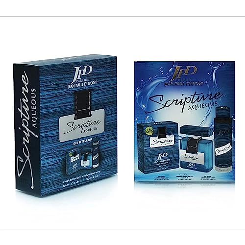Scripture Aqueous - Eau de Toilette 100ml + Body Spray - 200ml