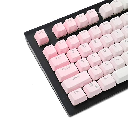 Double Shot 104 Dyed PBT Shine Through Keyset