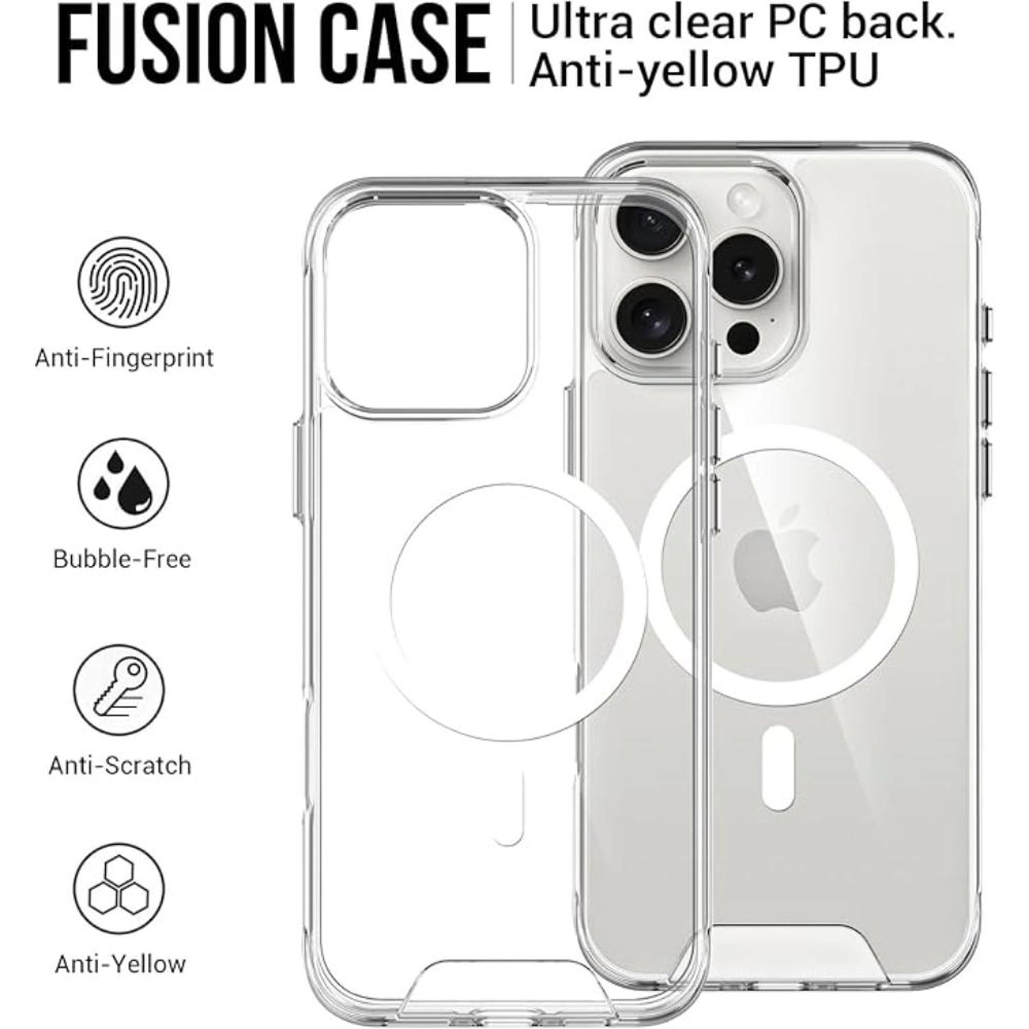 MagSafe Case - Thermoplastic Polyurethane, PC for iPhone 16 Pro Max