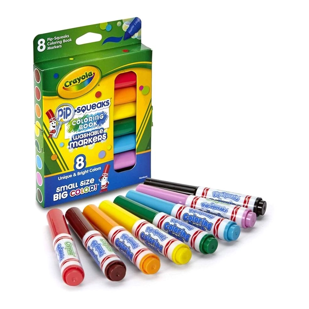 Crayola Pip Squeaks - 8 unique colours