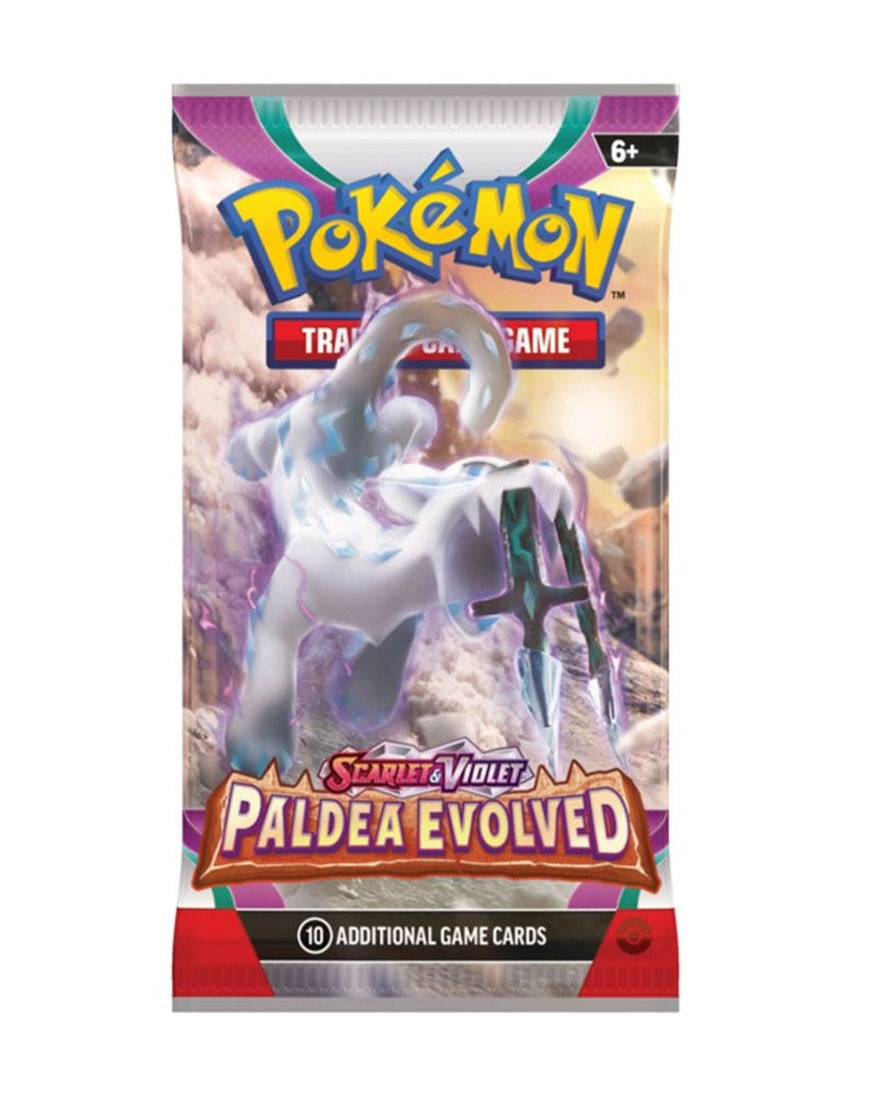 Pokemon Scarlet & Violet Paldea Evolved Booster Pack - 10pcs