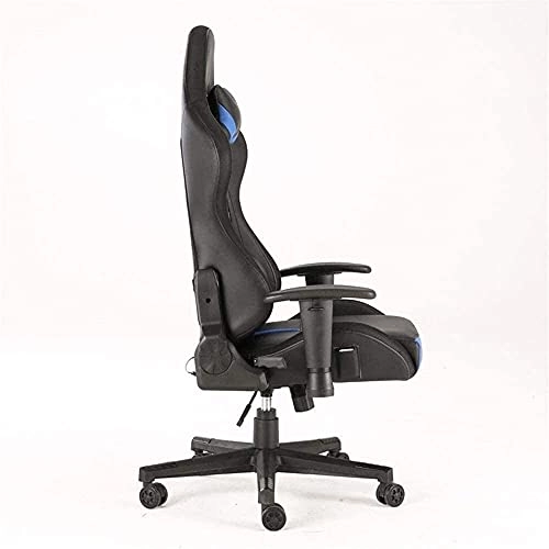Desk Chair - PU Leather Brown High Back