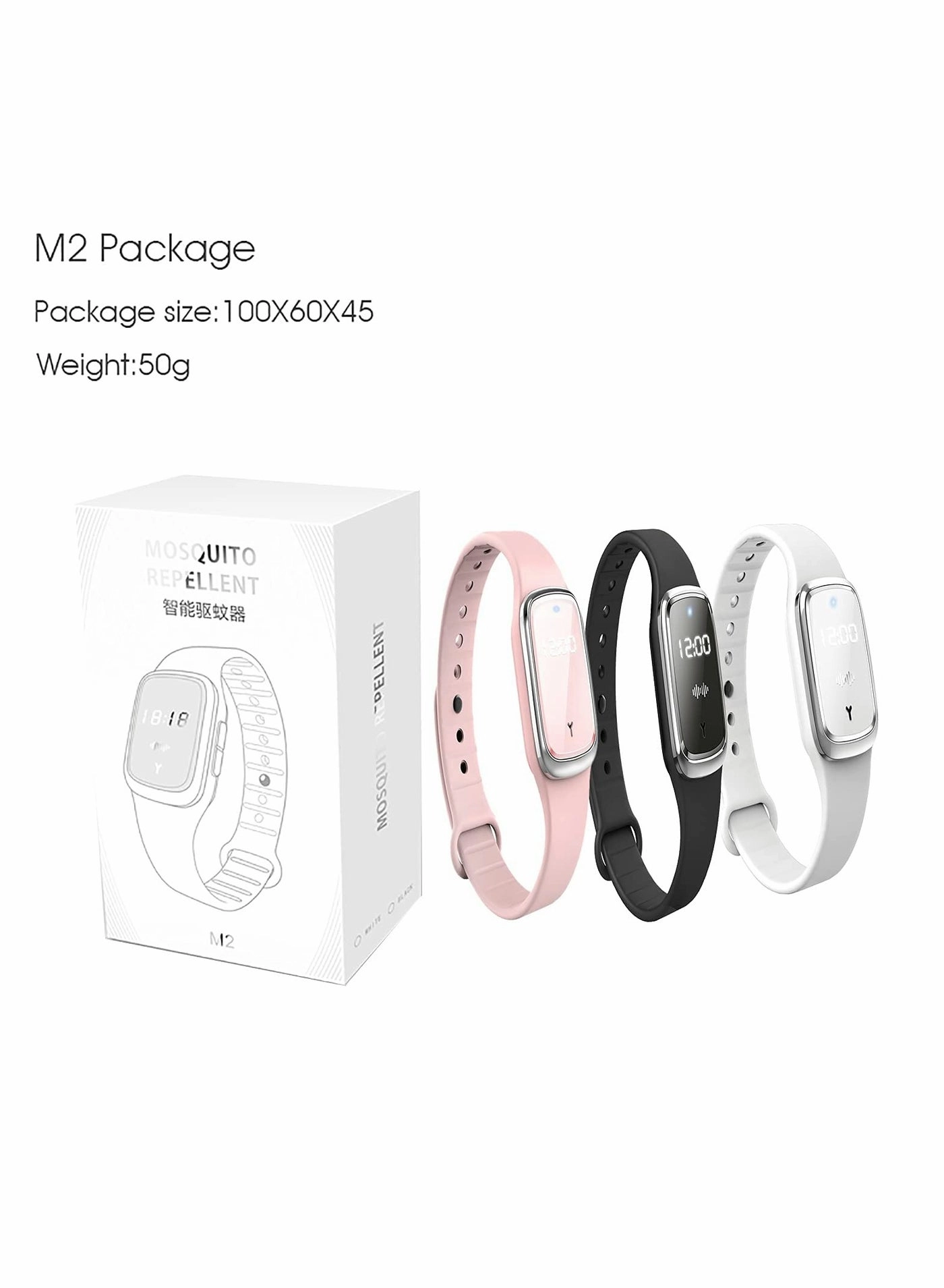 Ultrasonic Mosquito Repellent Watch