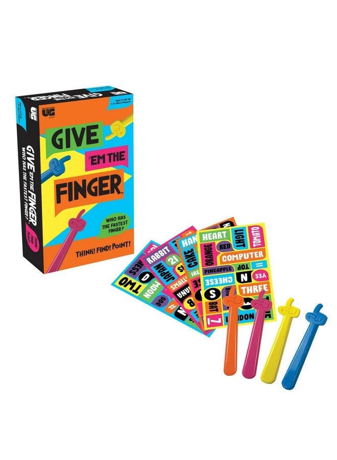 University Games Give 'em The Finger - Action Trivia