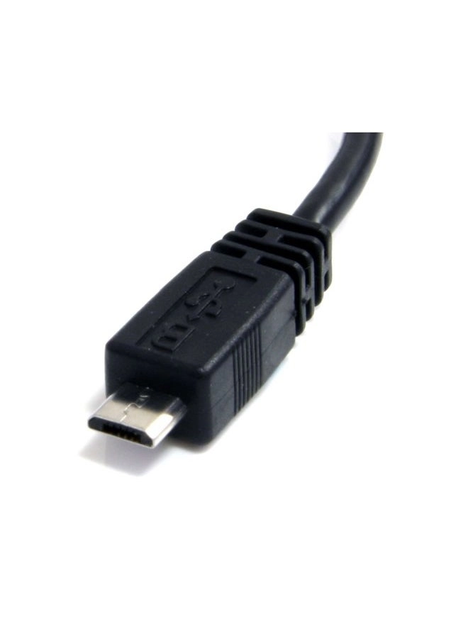 UUSBHAUB6IN USB 2.0 A Male to USB 2.0 Micro-B Male 0.1524m
