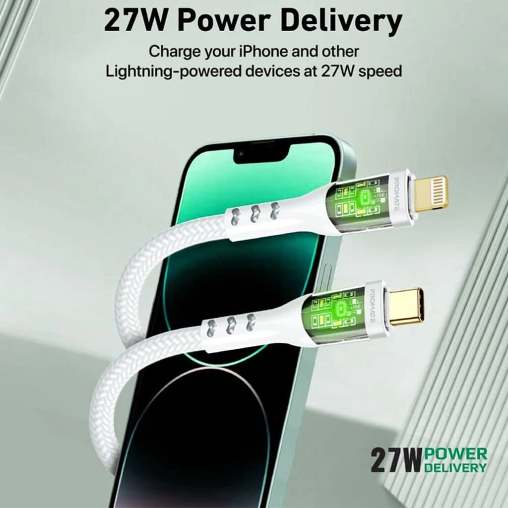 TransLine-Ci - 120 cm USB-C Lightning Cable